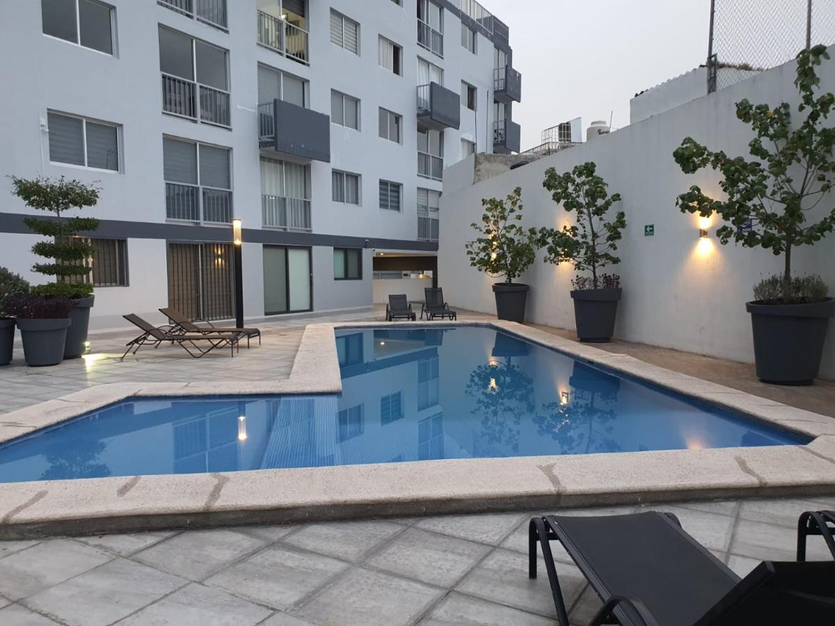 Departamento Nuevo Y Centrico Con Ambiente Familiar En Guadalajara Apartment Exterior foto